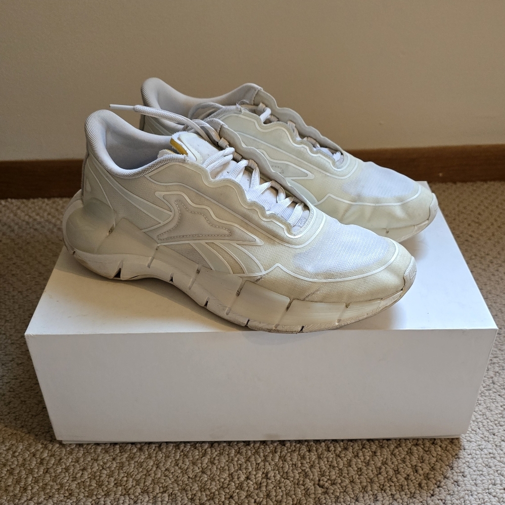 Reebok x Victoria Beckham Zig Kinetica Sneaker white womens 10.5 US, Vguc - Picture 12 of 13